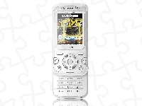 Silver, Sony Ericsson F305, Srebrny