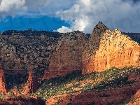 Arizona, Skały, Sedona, Stany Zjednoczone