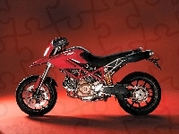 Składane, Ducati Hypermotard 1100, Lusterka