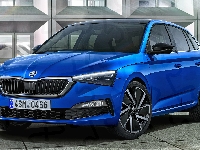 Skoda Scala, Niebieska