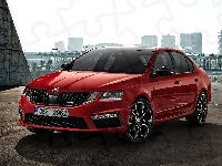 Czerwona, Skoda Octavia RS 245