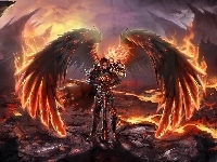 Skrzydła, Heroes 6, Dziewczyna, Lawa