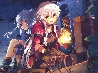 Skrzynia, Dziewczyny, Lampka, Anime