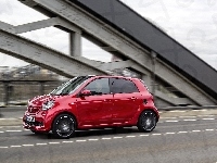 Smart Forfour Brabus, Czerwony, 2017