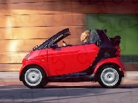 Czerwony, Smart Fortwo