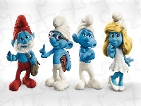 The Smurfs, Smerfy, Figurki