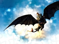 Czkawka, Nocna Furia, Jak wytresować smoka, How to Train Your Dragon, Smok