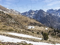 Śnieg, Stok, Góry