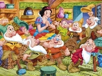 Śnieżka, Królewna Śnieżka i siedmiu krasnoludków, Snow White and the Seven Dwarfs, Krasnale