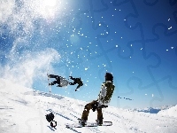 Sztuczki, Zima, Snowbording