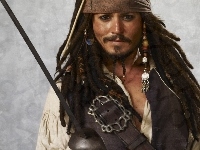 Jack Sparrow, Szpada