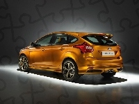 Spojler, Ford Focus ST, Dachowy