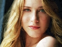 Spojrzenie, Evan Rachel Wood, Blondynka