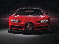 Czerwony, Bugatti Chiron Sport