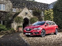 Dom, Renault Megane Sport Tourer, Czerwony