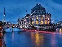 Niemcy, Muzeum im Bodego, Berlin, Most, Rzeka Sprewa