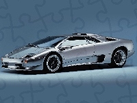 Srebrne, Lamborghini Diablo 
