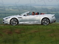 Srebrny, Aston Martin DBS Volante