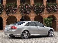 Metalik, Srebrny, Audi S8