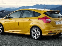 Żółty, Ford Focus ST