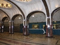 Stacja Majakowskaja, Rosja, Moskwa, Metro