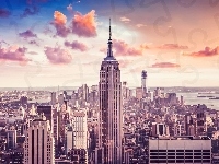 Wieżowce, Stany Zjednoczone, Nowy Jork, Empire State Building