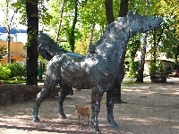 Stare Zoo, Rzeźba, Koń, Poznań