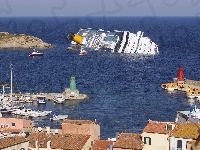 Statek, Tonący, Costa Concordia