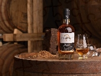 Stauning Young Rye, Whisky, Kieliszki