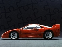 Strona, Lewa, Ferrari F 40