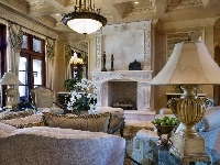 Salon, Stylowy, Lampa