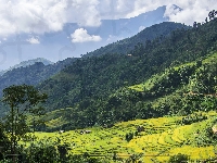 Pola, Wietnam, Hoang Su Phi, Góry