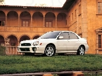 Białe, Subaru Impreza