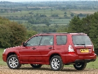 Czerwony, Subaru Forester