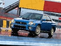 Niebieskie, Subaru Impreza