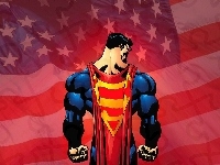Flaga, Peleryna, Superman