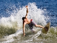 Surfing, Mężczyzna