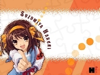 dziewczyna, Suzumiya Haruhi No Yuuutsu, duże oczy