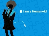 ipod, Suzumiya Haruhi No Yuuutsu, niebieskie tło