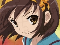 twarz, Suzumiya Haruhi No Yuuutsu, duże oczy