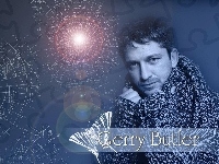 sweter, Gerard Butler, motyl