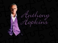 sweter, Anthony Hopkins, fioletowy