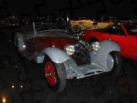 światła, maska, Alfa Romeo, koła , opony