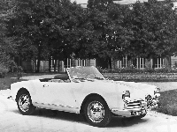 światła, maska, Alfa Romeo, koła , opony