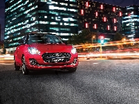 Przód, Czerwone, Suzuki Swift