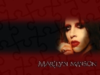 Sygnet, Marilyn Manson, Makijaż