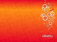 symbol, krąg, Ubuntu, grafika, ludzie