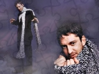 szalik, Gerard Butler, sweter