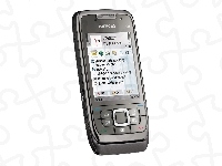 Szary, Nokia E66, 3.5G, Wyświetlacz