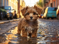 Ulica, Yorkshire terrier, Szczeniak